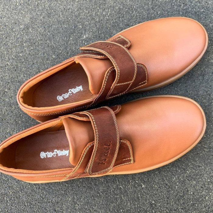 Напівчеревики ортопедичні OrtoBaby D5648 коричневі