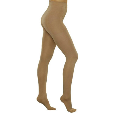 Компресійні колготки Aurafix AV-111, 2 клас, закритий носок, бежеві