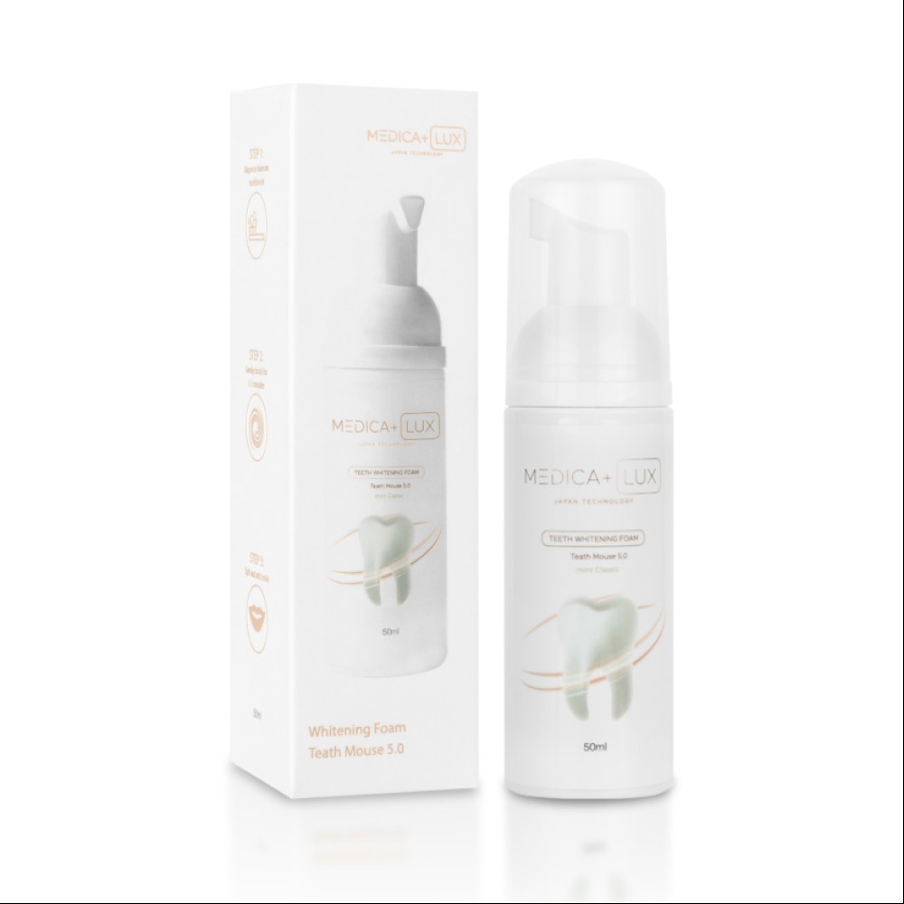 Відбілювальна піна для зубів Medica+ ToothMousse 5.0