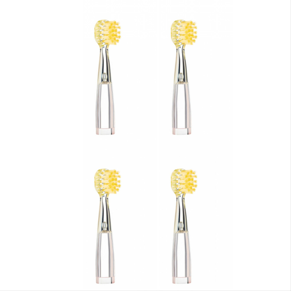 Насадки для дитячої зубної щітки MEDICA+ Kidsbrush 2.0 yellow (4 шт)