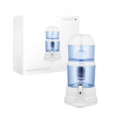 Фільтр для води 14 л Medica+ FreshWater 10X (White)