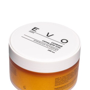 EVO derm Соляний скраб для тіла “Апельсин та кориця", 200 мл.