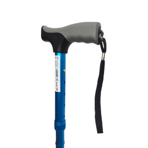 Трость алюминиевая складная телескопическая Doctor Life 11874/F/SZ-BLU синий