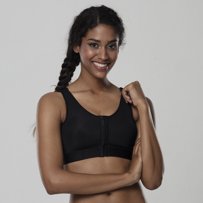 Компресійна білизна після маммопластики Aurafix LC-1600 чорна