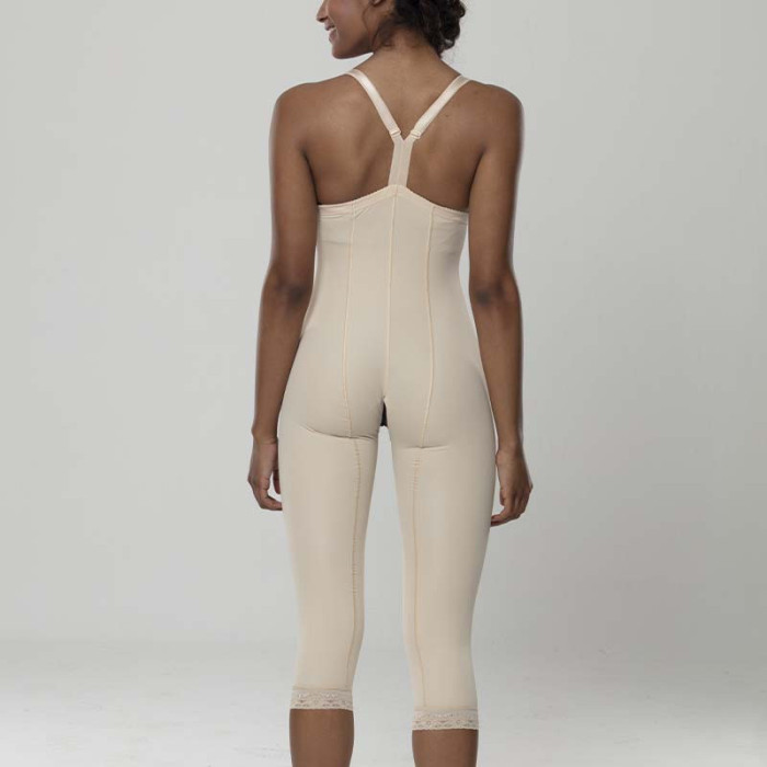 Компресійні бриджі після ліпосакції Aurafix LC-1530 високі бежеві