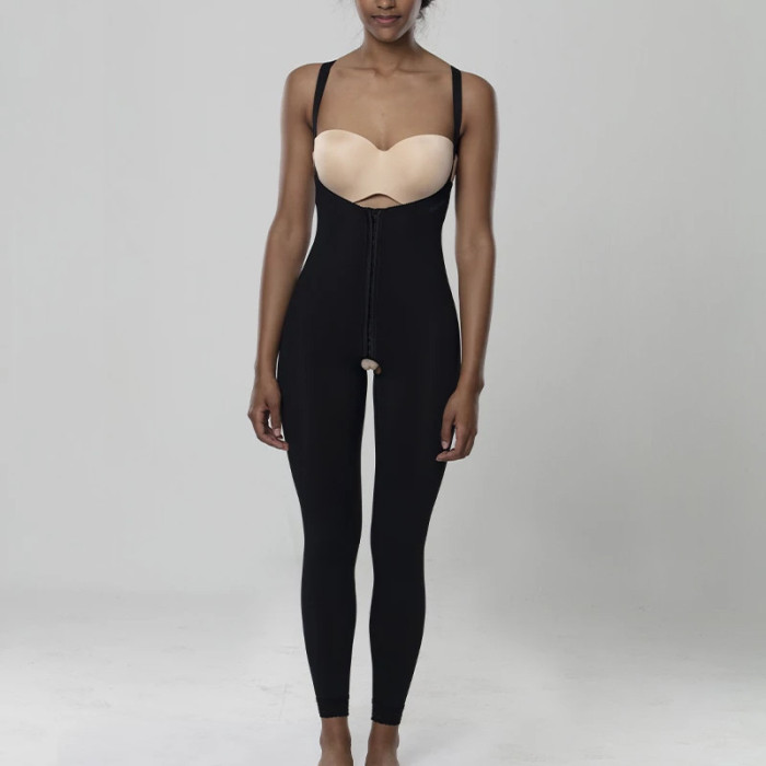 Компресійні лосини після ліпосакції Aurafix LC-1560 високі чорні