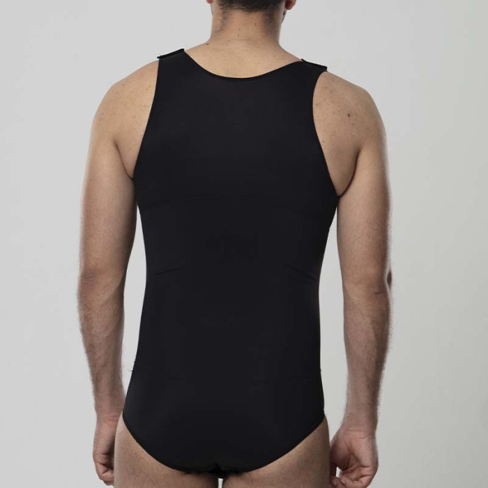 Компресійний корсет післяопераційний період грудної клітини та черевної порожнини Aurafix LC-1700 чорний