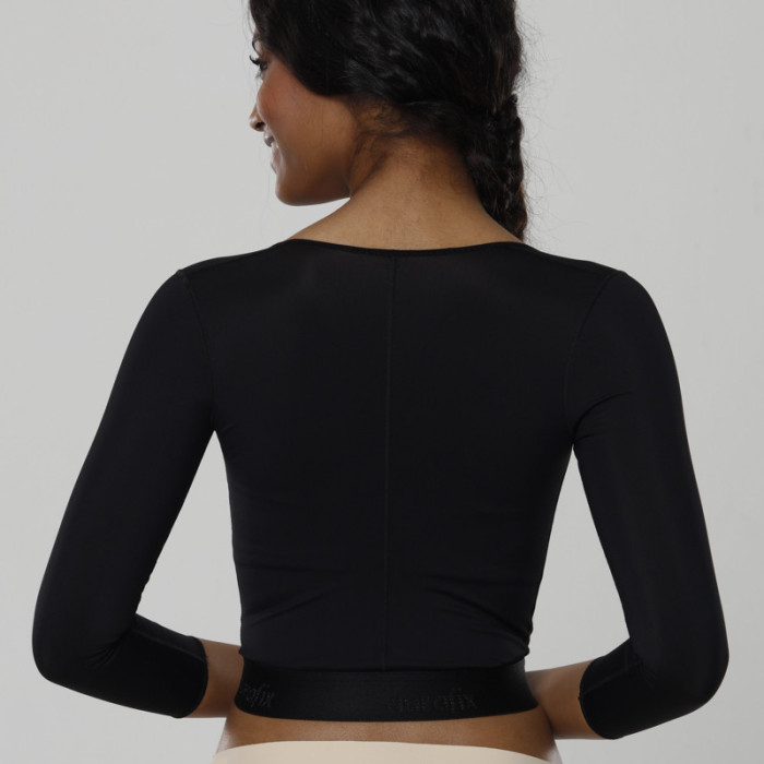 Компресійний корсет відкритий Aurafix LC-1905 чорний