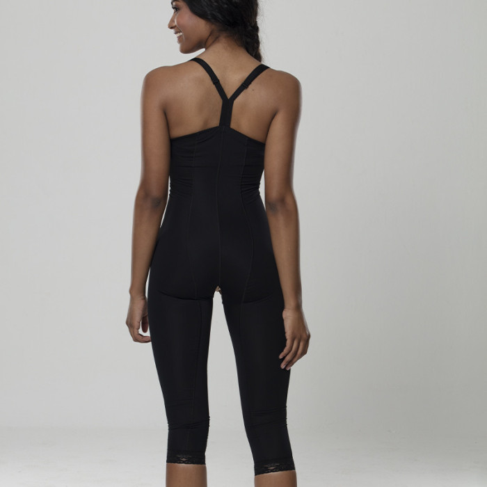 Компресійні бриджі після ліпосакції Aurafix LC-1530 високі чорні