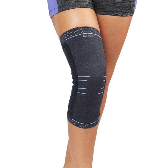Еластичний наколінник Aurafix (Аурафікс) 118 с 4 ребрами жорсткості