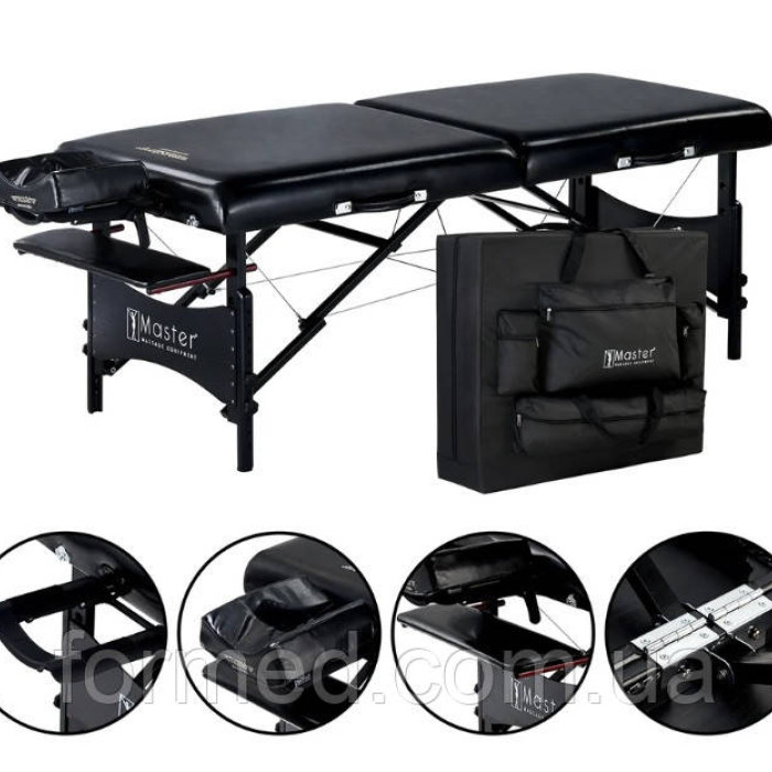 Масажний стіл Master Massage GALAXY Black (США)