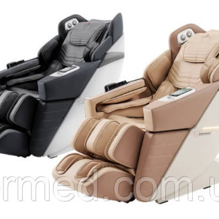 Масажне крісло Casada AlphaSonic III White Black