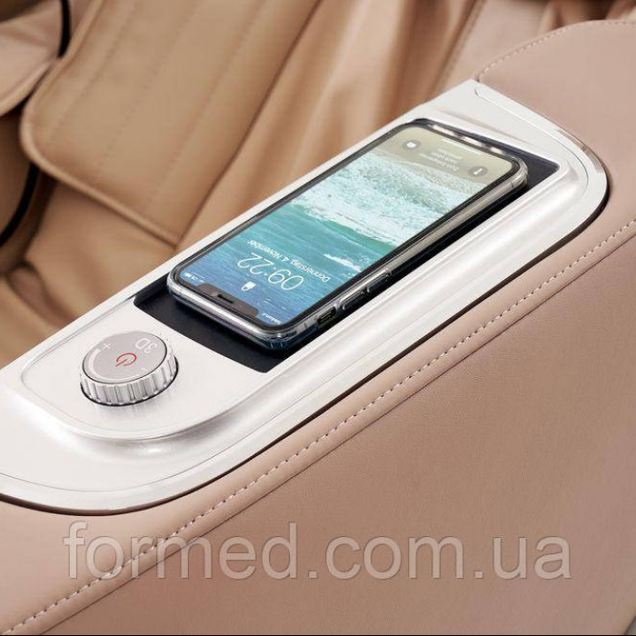 Масажне крісло Casada AlphaSonic III White Khaki