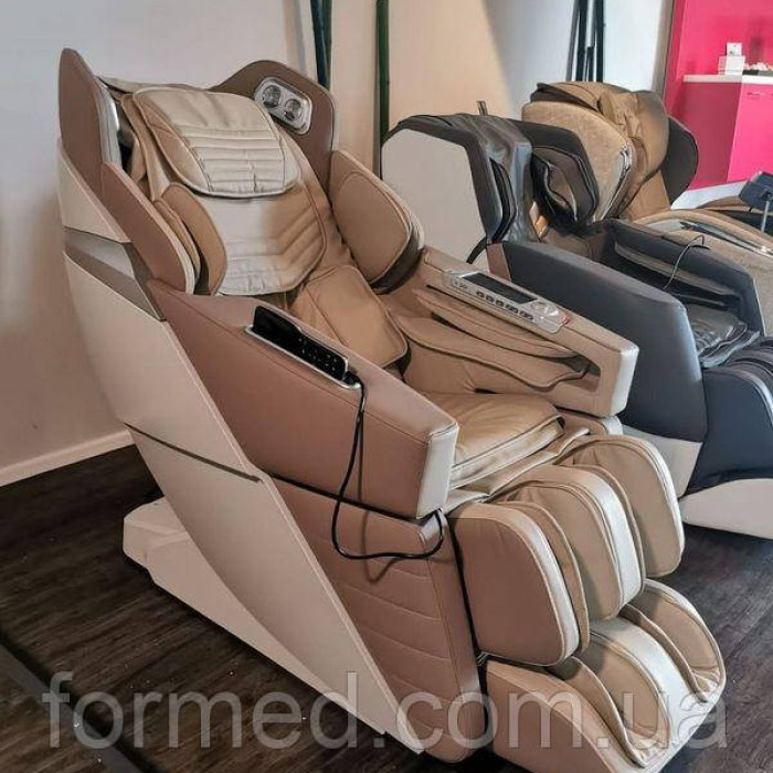 Масажне крісло Casada AlphaSonic III White Khaki