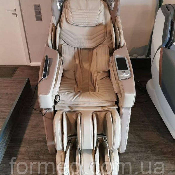 Масажне крісло Casada AlphaSonic III White Khaki