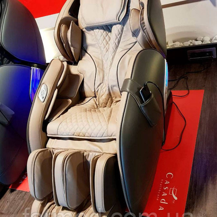 Масажне крісло Casada AlphaSonic II +Braintronics (коричневе)
