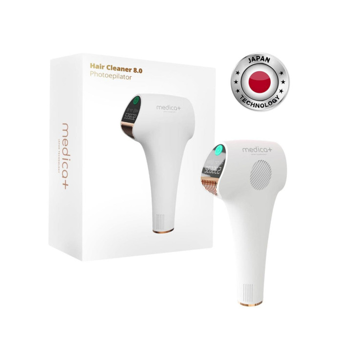 КОМПЛЕКТ 2 В 1: ПОРТАТИВНА ДАРСОНВАЛЬ MEDICA+ DARSOLINE 7.0 + ФОТОЕПІЛЯТОР HAIRCLEANER 8.0 (ЯПОНІЯ)