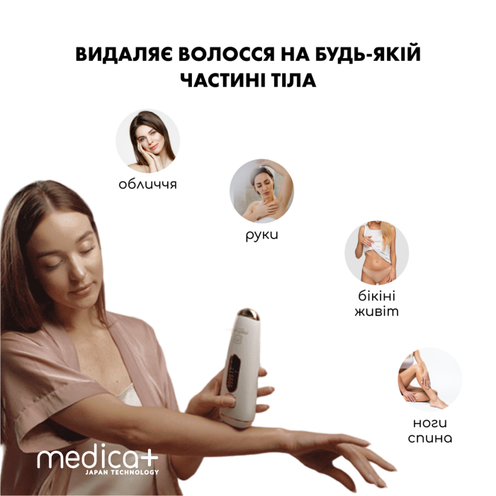 Фотоепілятор Medica+ Haircleaner 5.0 IPL