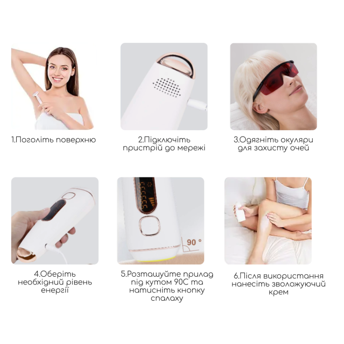 Фотоепілятор Medica+ Haircleaner 5.0 IPL