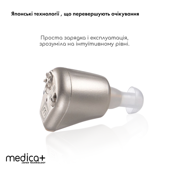 Універсальний слуховий апарат MEDICA+ Sound Control 14
