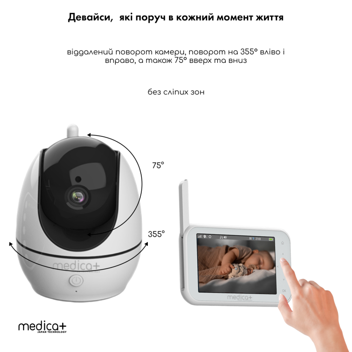 Відеоняня 360 Medica+ VideoControl 7.0 HD