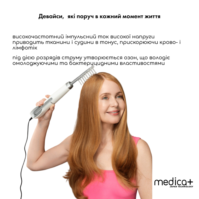 Апарат Дарсонваль MEDICA+ Lux Darsoline 8.0