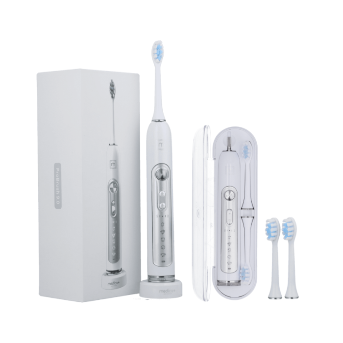 Набір ультразвукових зубних щіток MEDICA+ PROBRUSH 9.0 white + fuchsia