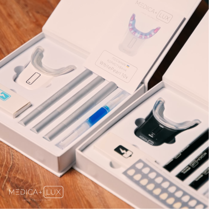 Відбілювальна капа для зубів Medica+ WhitePearl 10X White