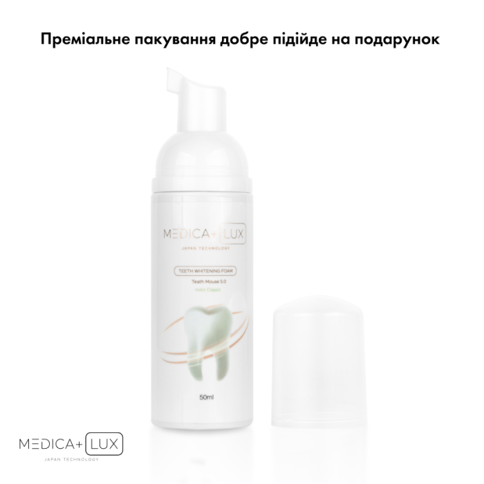 Відбілювальна піна для зубів Medica+ ToothMousse 5.0
