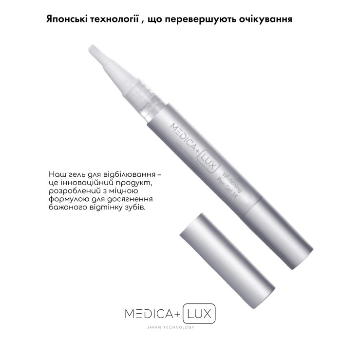 Гель для відбілювання MEDICA+ WhitePearl Pengel 3X