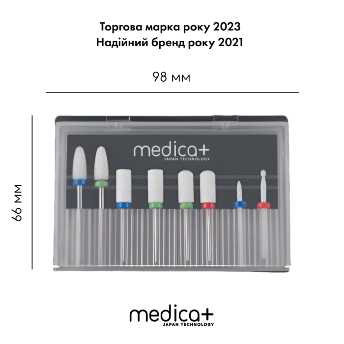 Керамічні насадки для фрезера MEDICA+ Nozzles 6x