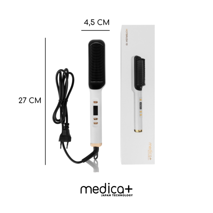 Випрямляч волосся MEDICA+ HotBrush 10