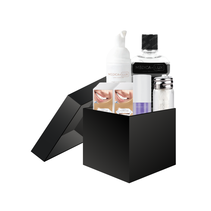 Подарунковий набір для білосніжної посмішки від Medica+