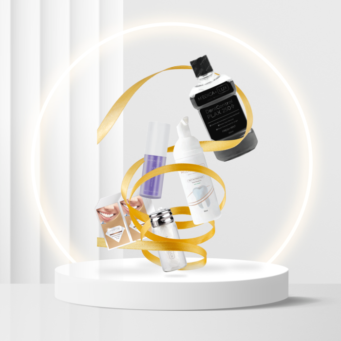 Подарунковий набір для білосніжної посмішки від Medica+