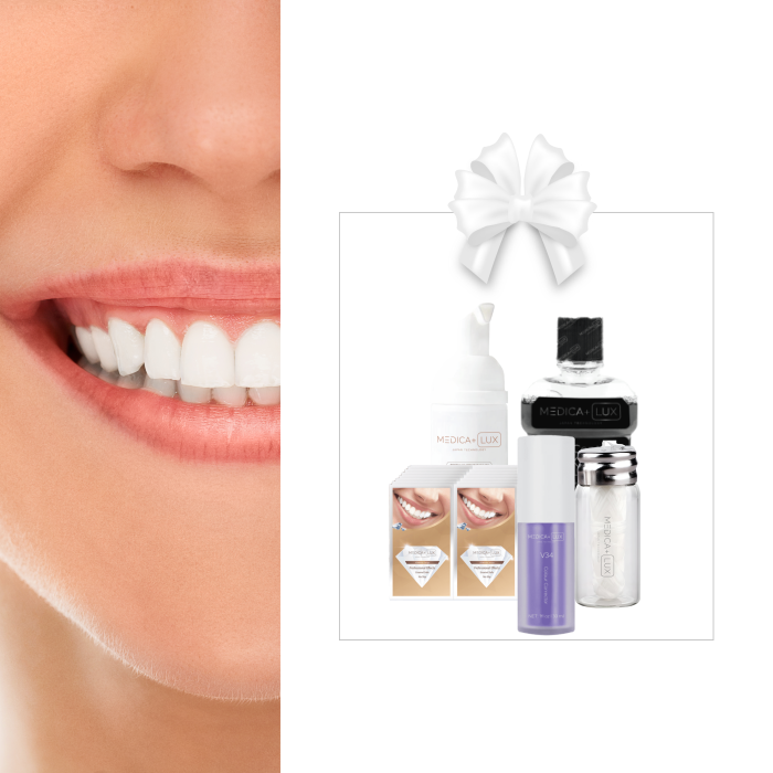 Подарунковий набір для білосніжної посмішки від Medica+
