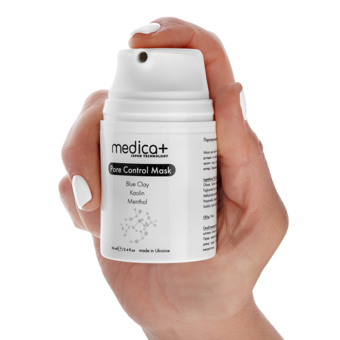 Набір Мікрострумовий RF Lifting Масажер для обличчя Skin Lifting 7.0 Pink + Струмопровідний гель + Порозвужувальна маска для обличчя MEDICA+