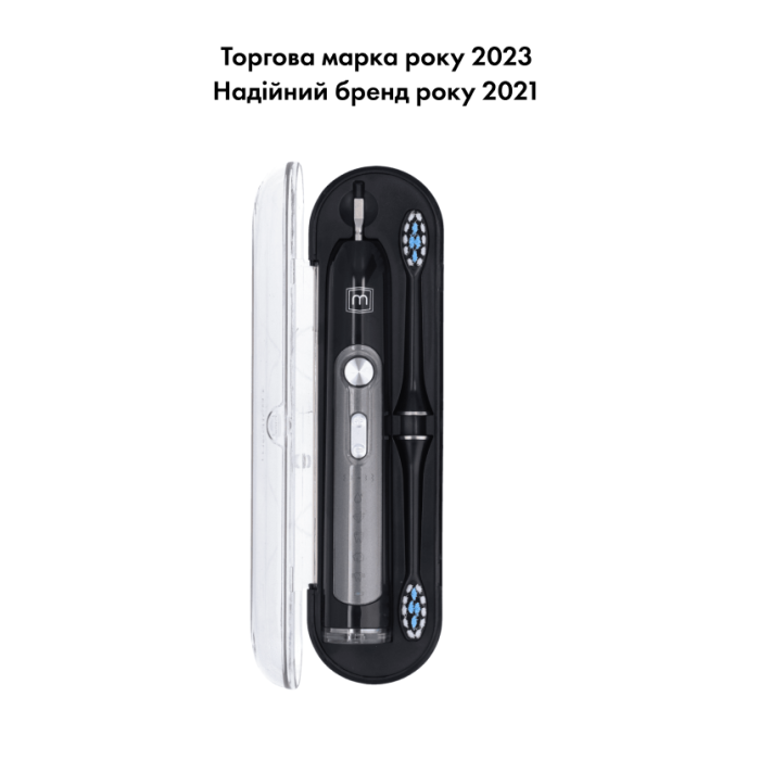 Набір Електробритва 4в1 Medica+ Shaver 4v1 + Ультразвукова зубна щітка Medica+ PROBRUSH 9.0 black