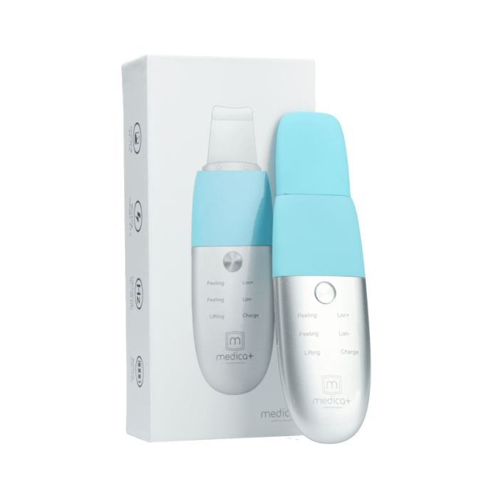 Набір Ультразвуковий скрабер для шкіри обличчя Vibroskin 8.0 + Гідратуючий гель Hydration Gel + Заспокійлива маска для обличчя Soothing Mask