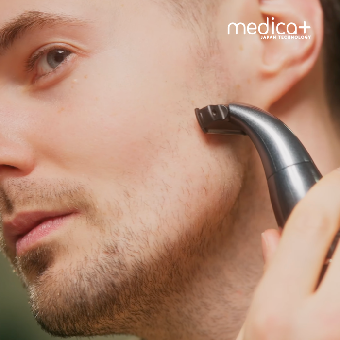 Триммер Електростанок 4в1 MEDICA+ Trimmer 8.0 + Насадки (2 шт)