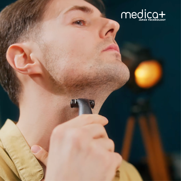 Триммер Електростанок 4в1 MEDICA+ Trimmer 8.0 + Насадки (2 шт)