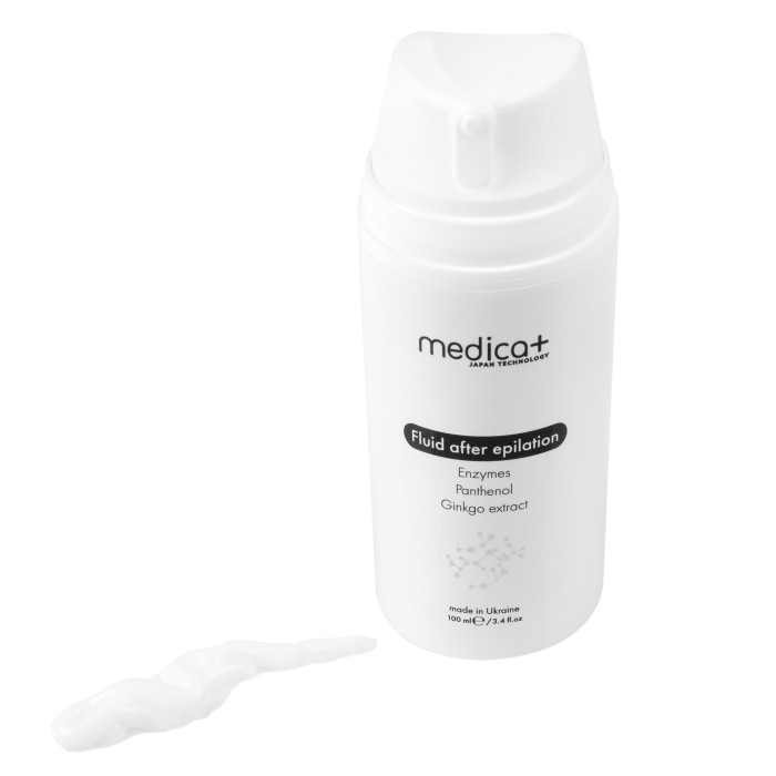 Набір Фотоепілятор Medica+ Haircleaner 5.0 IPL + Флюїд після епіляції Medica+ Fluid after epilation