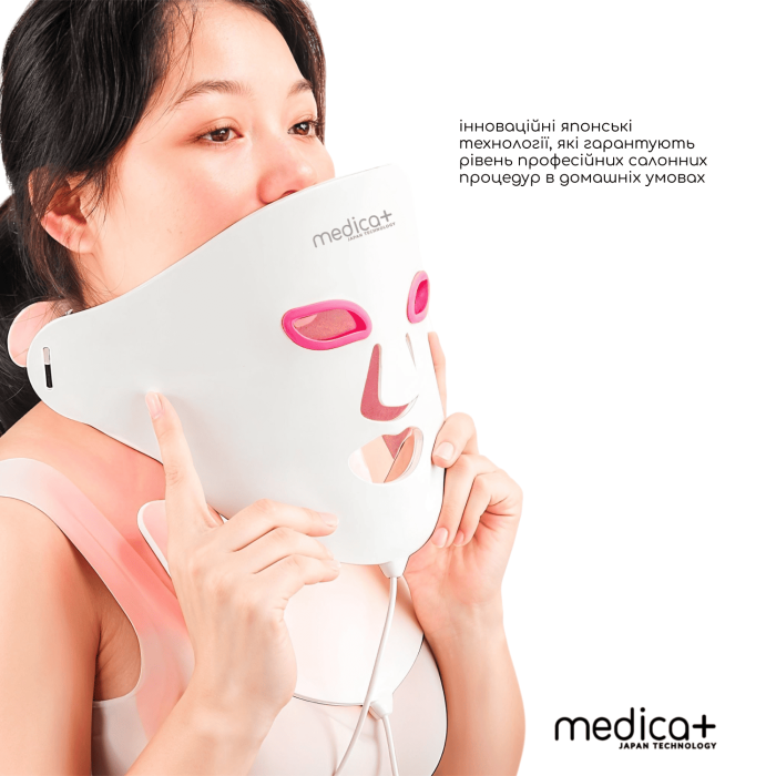 LED-маска для шиї та декольте MEDICA+ LEDMask 8X