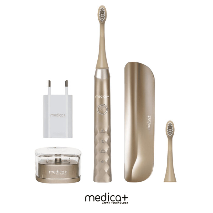 Насадки для звукової зубної щітки MEDICA+ ProBrush 11 Gold (2 шт)
