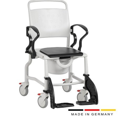 Санитарно-гигиенический стул для туалета на колесах REBOTEC BONN 343.10.22