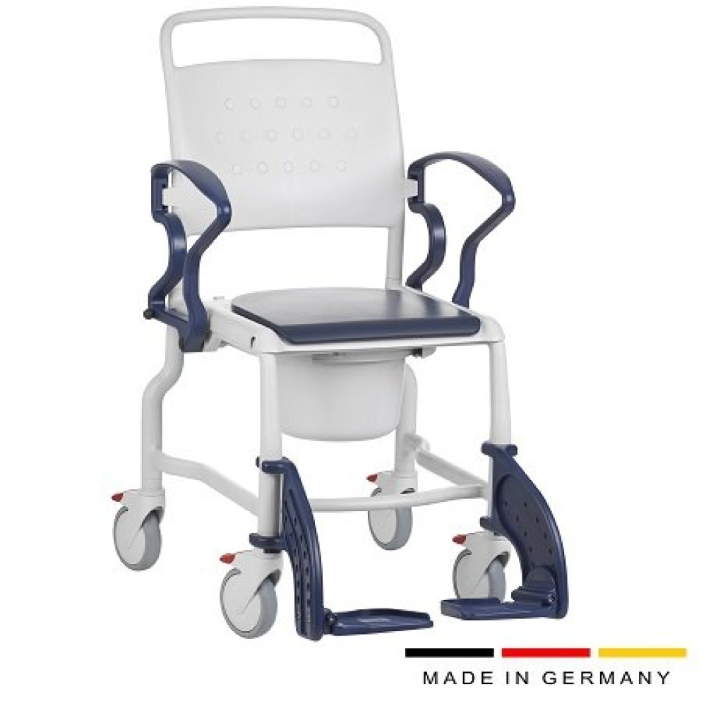 Санітарно-гігієнічний стілець для туалету на колесах REBOTEC BONN 343.54.00