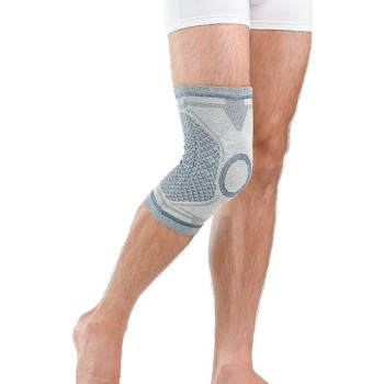 Ортез на коленный сустав «Комфорт», с силиконовым кольцом Алком 3023