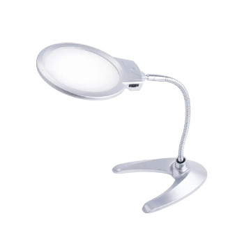 Лупа настільна RD-4B-10 (5х збільшення d22мм і 2х збільшення d130мм) Ridni RD-4B-10