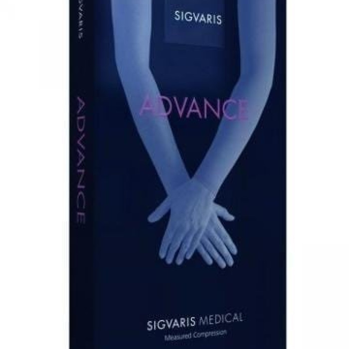 Рукав компрессионный SIGVARIS Specialities ADVANCE (ПРОГРЕСС) с силиконовым фиксатором и полуперчаткой