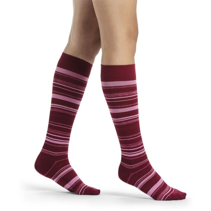 Гольфи компресійні жіночі MICROFIBER SHADES від SIGVARIS, закритий носок, профілактичні