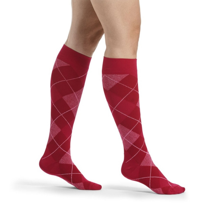 Гольфи компресійні жіночі MICROFIBER SHADES від SIGVARIS, закритий носок, профілактичні